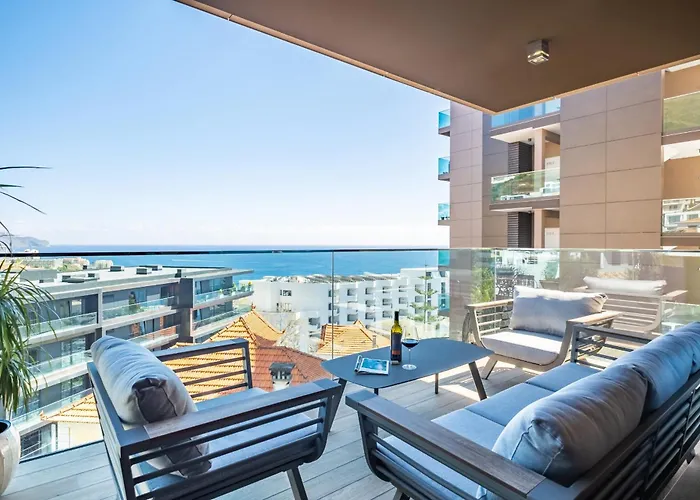 公寓 Maha By Kaamah - 2 Bedroom Oceanview Designer 丰沙尔